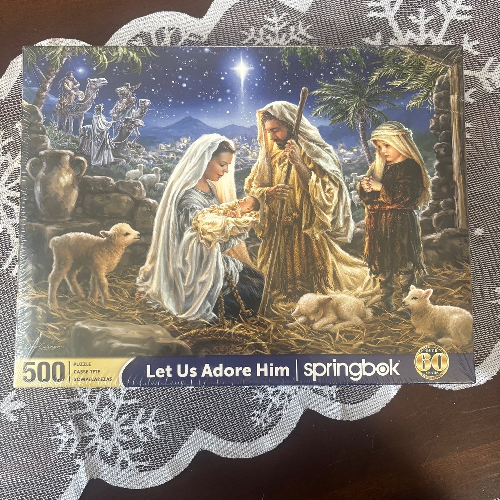 Christmas Nativity 500 Piece Puzzle